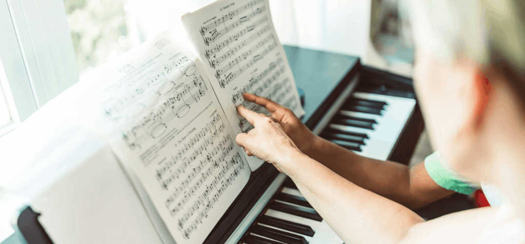 music lesson consistent - sunny mountain music